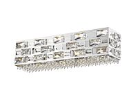 Z-Lite Aludra 4-Light Bathroom Vanity Light In Chrome