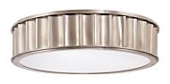 Hudson Valley Middlebury 3 Light 16 Inch Ceiling Light in Historical Nickel