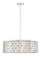 Z-Lite Aludra 7-Light Pendant Light In Chrome