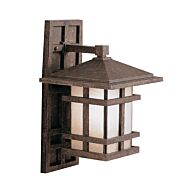 Kichler Cross Creek 1 Light 15.75 Inch Large Outdoor Wall in Aged Bronze