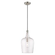 Avery 1-Light Mini Pendant in Brushed Nickel