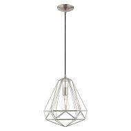 Knox 1-Light Mini Pendant in Brushed Nickel