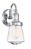 Taylor 1-Light Wall Sconce in Chrome