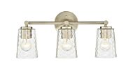 Ashli 3-Light Vanity in Modern Gold