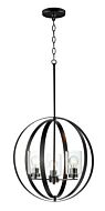 Sentinel 3-Light Pendant in Black