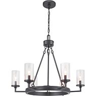 Gresham 6-Light Chandelier in Graphite