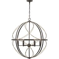 Brandywine 6-Light Pendant in Antique Bronze