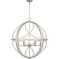 Brandywine 6-Light Pendant in Silver Ridge