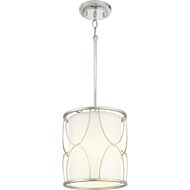 Landree 1-Light Mini-Pendant in Silver Ridge