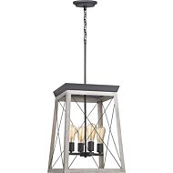 Briarwood 4-Light Foyer Pendant in Graphite