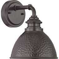 Englewood 1-Light Wall Lantern in Antique Bronze