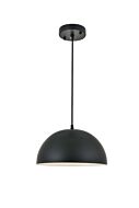 Forte 1-Light Pendant in black