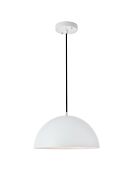 Forte 1-Light Pendant in White