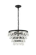 Kora 5-Light Pendant in Black