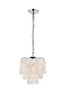 Selene 1-Light Pendant in Chrome