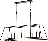 Ten Light Entry Pendant by Quorum