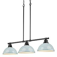 Three Light Linear Pendant