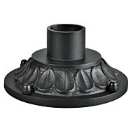 Kichler Tournai 4.75 Inch Outdoor Pier Mount in Textured Black