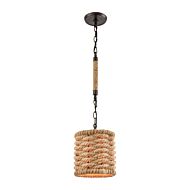 Weaverton 1-Light Mini Pendant in Oil Rubbed Bronze