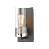 Bergenline 1-Light Wall Sconce in Matte Black