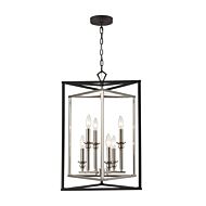 Salinger 6-Light Pendant in Charcoal