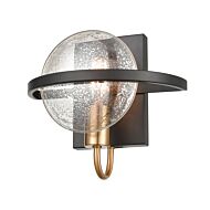 Oriah 1-Light Wall Sconce in Matte Black