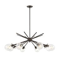 Jaelyn 8-Light Chandelier in Oil Rubbed Bronze