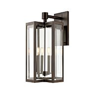 Bianca 4-Light Outdoor Wall Sconce in Hazelnut Bronze