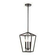 Fairfax 3-Light Pendant in Oil Rubbed Bronze