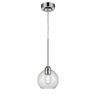 DVI Andromeda 1-Light Mini-Pendant in Chrome