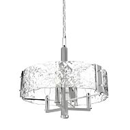 DVI Georgian Bay 3-Light Chandelier in Chrome and Buffed Nickel