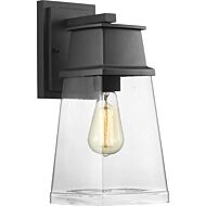 Greene Ridge 1-Light Wall Lantern in Black