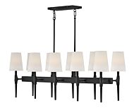 Beaumont 10-Light LED Chandelier in Black