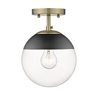 One Light Semi-Flush Mount by Golden