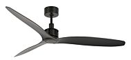 Viceroy 52in Hanging Ceiling Fan in Matte Black