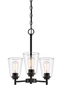 Westin 3-Light Chandelier in Matte Black