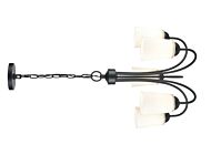 Millennium 5 Light Chandelier in Matte Black