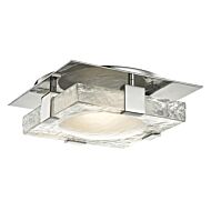 Hudson Valley Bourne 11 Inch Wall Sconce in Polished Nickel