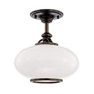 Hudson Valley Canton Ceiling Light in Old Bronze