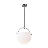 Artcraft Single Pendant Light in Satin Nickel