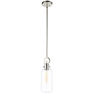 Artcraft Single Pendant Light in Satin Nickel