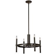 Artcraft Encore 4 Light Chandelier in Oil Rubbed Bronze