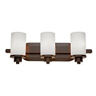 Artcraft Parkdale 3 Light Bathroom Vanity Light in Oil Rubbed Bronze