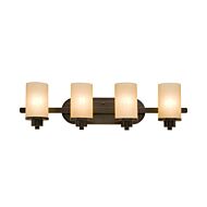 Artcraft Parkdale 4 Light Bathroom Vanity Light in Oil Rubbed Bronze