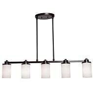 Artcraft Parkdale 5 Light Kitchen Island Light in Oil Rubbed Bronze