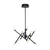 Artcraft Batton LED Pendant Light in Black