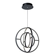 Artcraft Celestial LED Chandelier in Matte Black