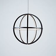 Artcraft Celestial LED Chandelier in Matte Black