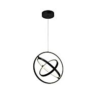 Sienna LED Pendant in Semi Gloss Black