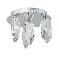 Artcraft Doccia 4 Light Ceiling Light in Chrome